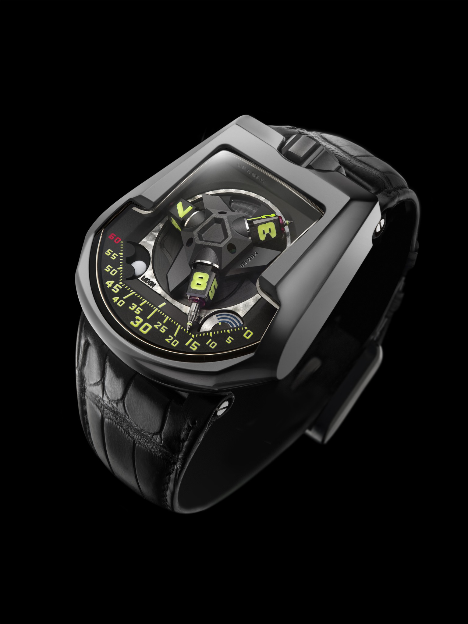 Replica Urwerk UR-202 AlTiN-Coated Steel Watch